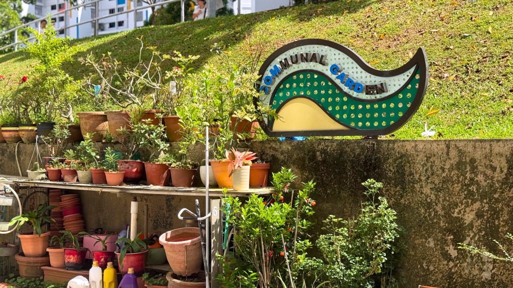 Communal garden at 101 Teck Whye Lane